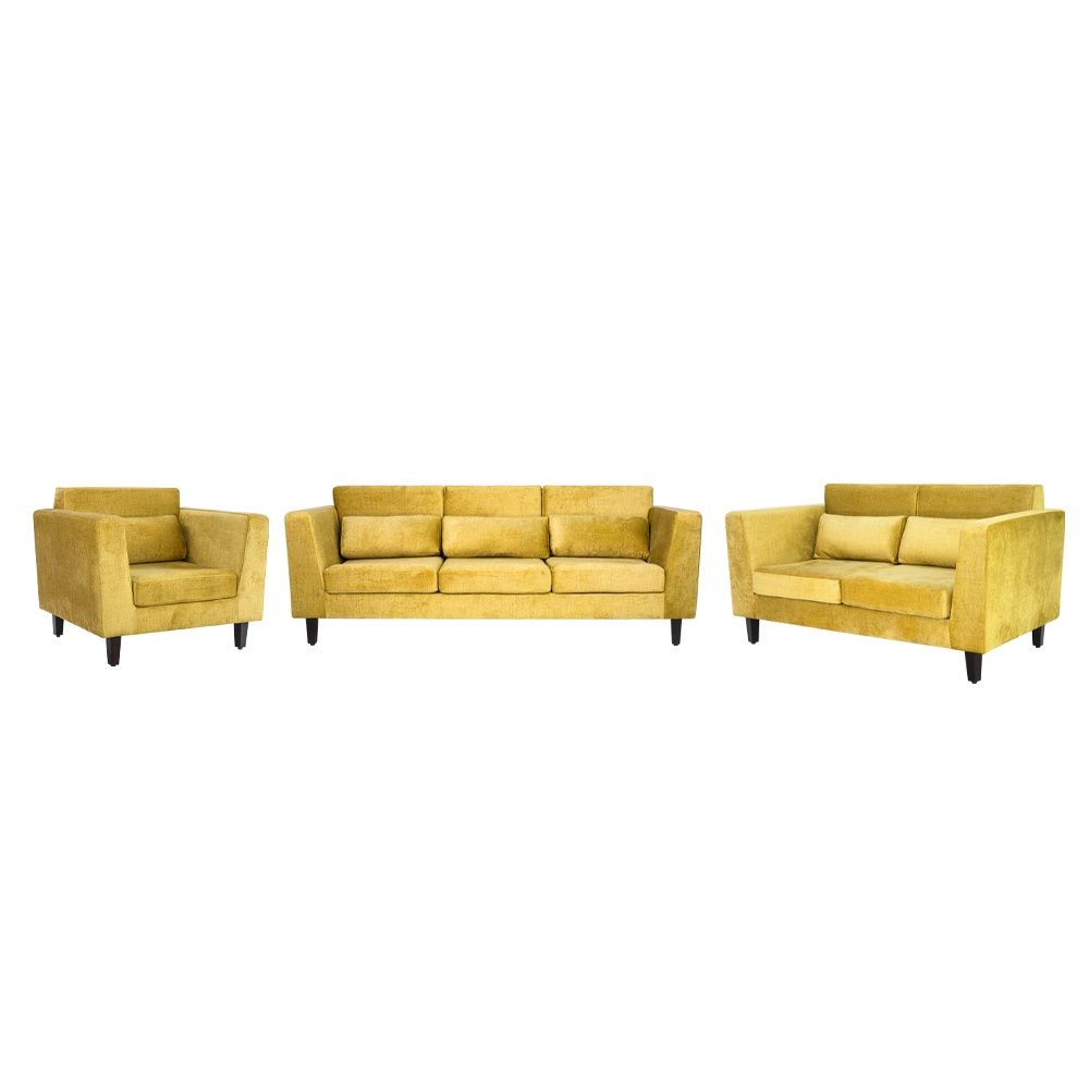 SnoozePro Plus Sofa Set - (3+2+1) Reflection Yellow